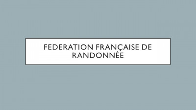 Fédération Française de Randonnée